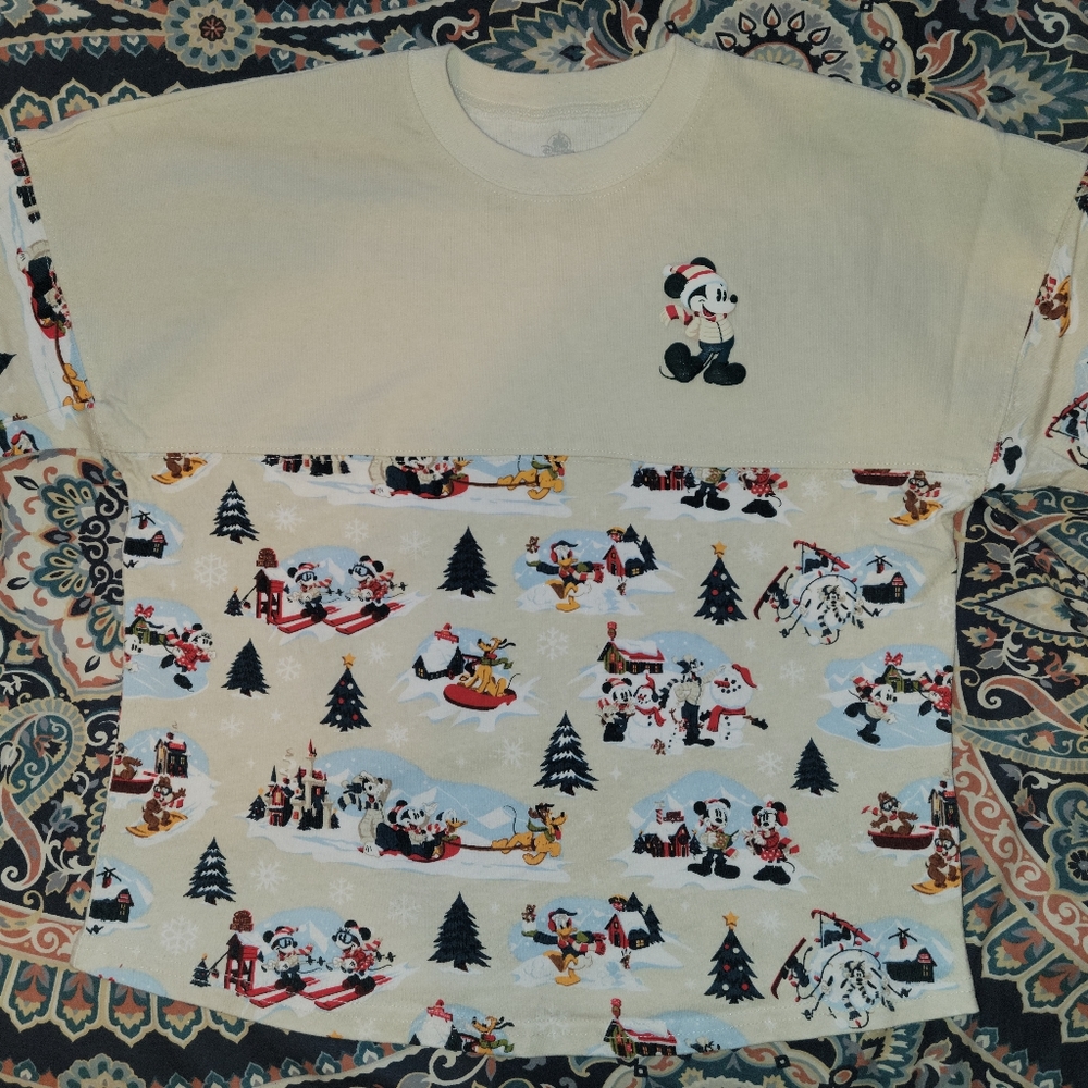 Disney Christmas Mickey Mouse Spirit Jersey Merry Christmas XL (14)